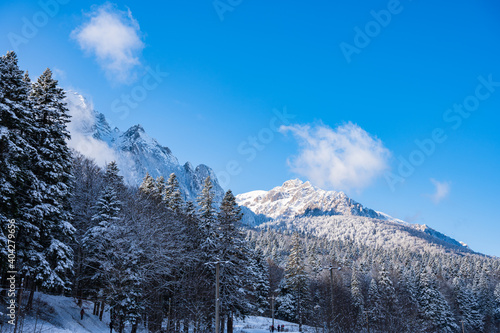 winter mountain landscape