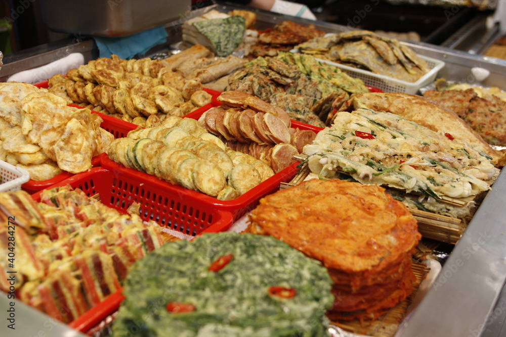 SEOUL, SOUTH KOREA - A special food at roadside of SEOUL. Stock Photo