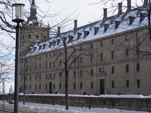Obraz na płótnie Monasterio de El Escorial w salonie