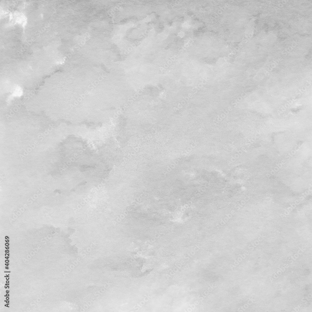 Naklejka premium White ink and watercolor texture on white paper background. Paint leaks and decalcomania effects. Hand-painted gouache abstract image. Mess on the canvas.