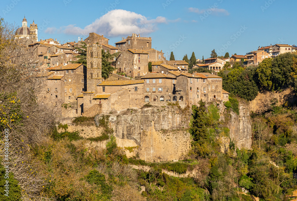 
Ronciglione, Italy - one of the pearls of Viterbo province, Ronciglione is one of the most enchanting villages of central Italy. Here in particular a glimpse of the old town 