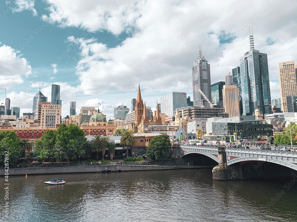 Fototapeta premium Melbourne city views