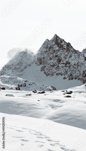 Alpine Mountain Peak Panorama