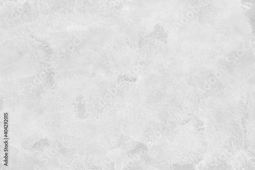 Fényképezés White ink and watercolor texture on white paper background