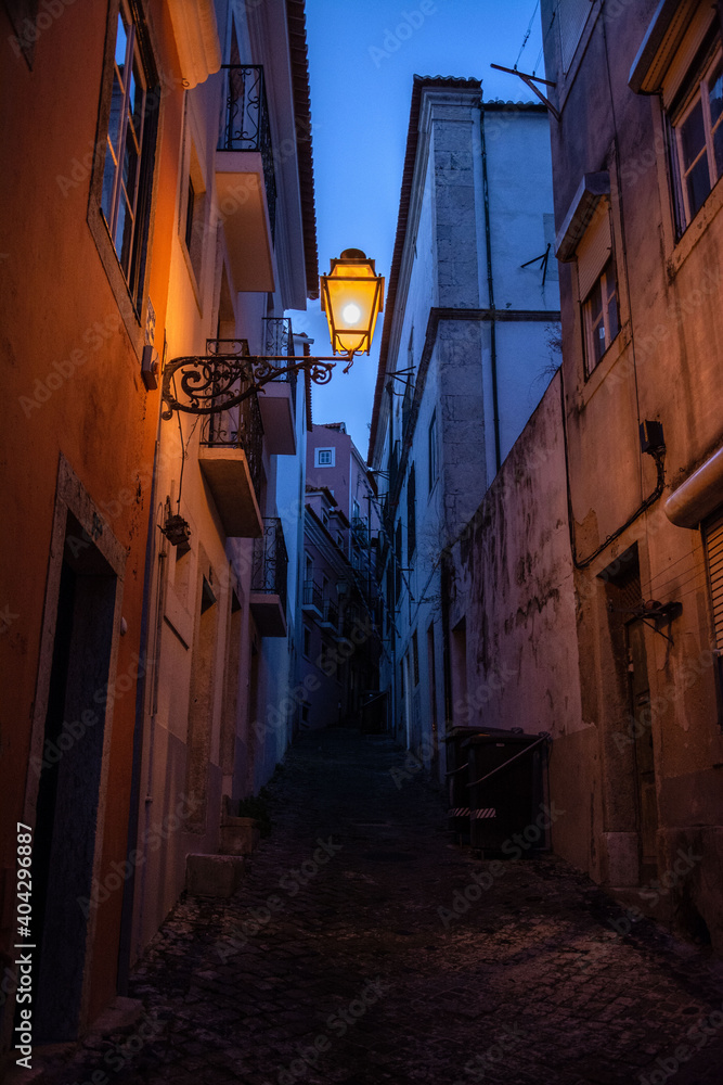 Lissabon in der nacht