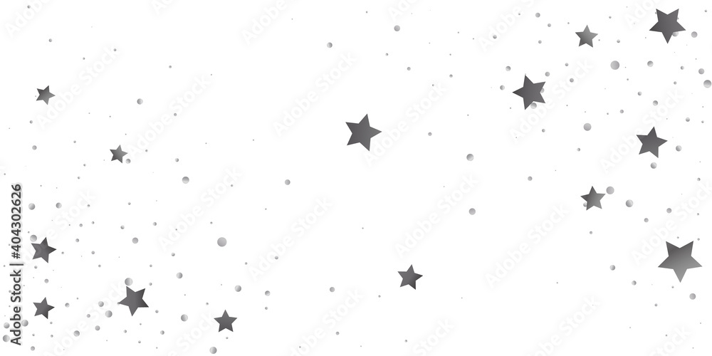 Star confetti. Silver star of confetti. Star confetti. Silver star of confetti.