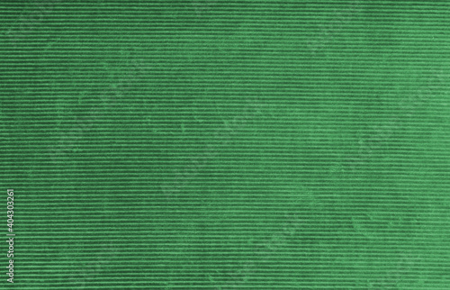 Green velvet fabric background, full screen, close-up