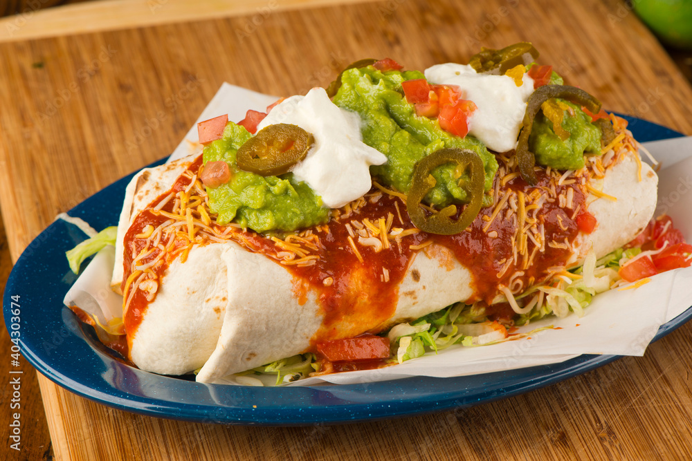 Burritos or tacos. Mexican or Tex-Mex food favorite. Seasoned meat, refried or black beans, Mexican rice, cheese, fried vegetables wrapped in homemade tortillas and served with salsa. Takeout favorite Burritos or tacos. Mexican or Tex-Mex food favorite. Seasoned meat, refried or black beans, Mexican rice, cheese, fried vegetables wrapped in homemade tortillas and served with salsa. Takeout favorite