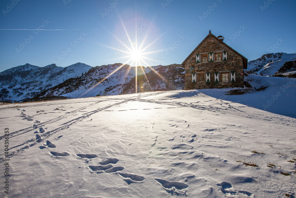 Winterzauber in Obertauern im Salzburger Land