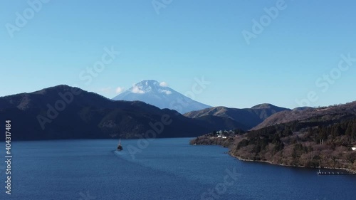 Wallpaper Mural Skyline Aerial View of Hakone Torontodigital.ca