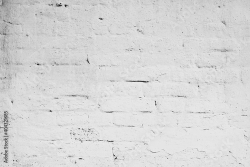 Wallpaper Mural Texture of a brick wall with cracks and scratches which can be used as a background Torontodigital.ca
