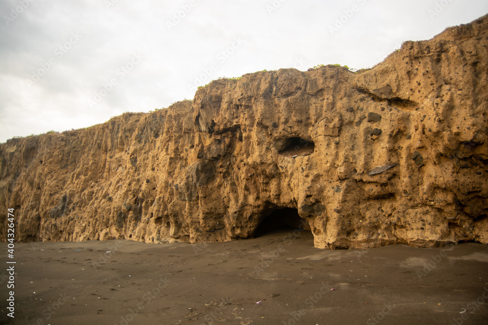 cave on the beach