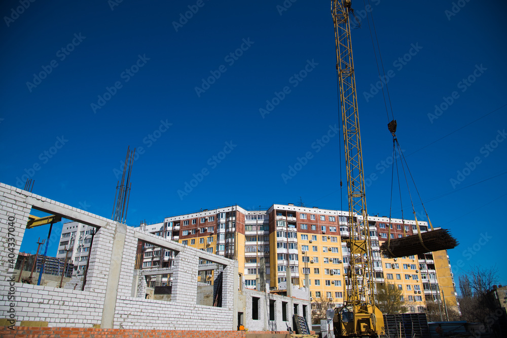 Construction of multi-storey residential building