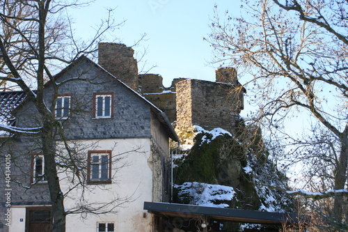Burg Dill im Hunsrück.