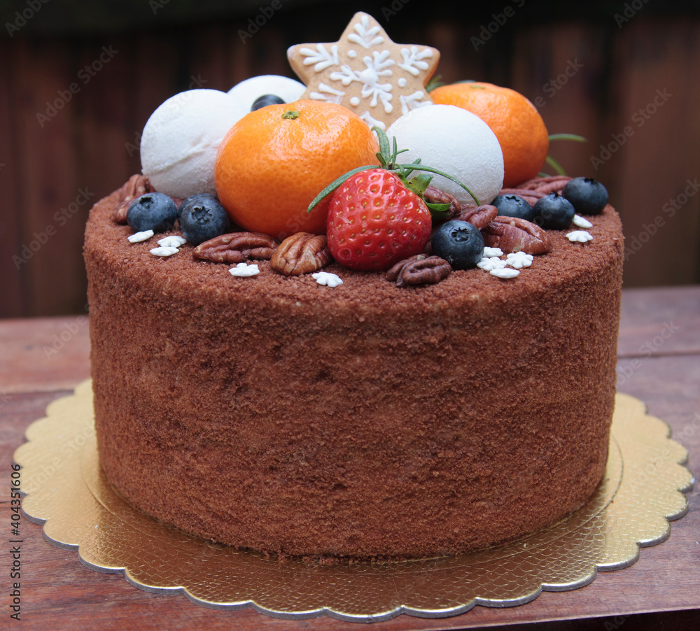 Russian chocolate cake