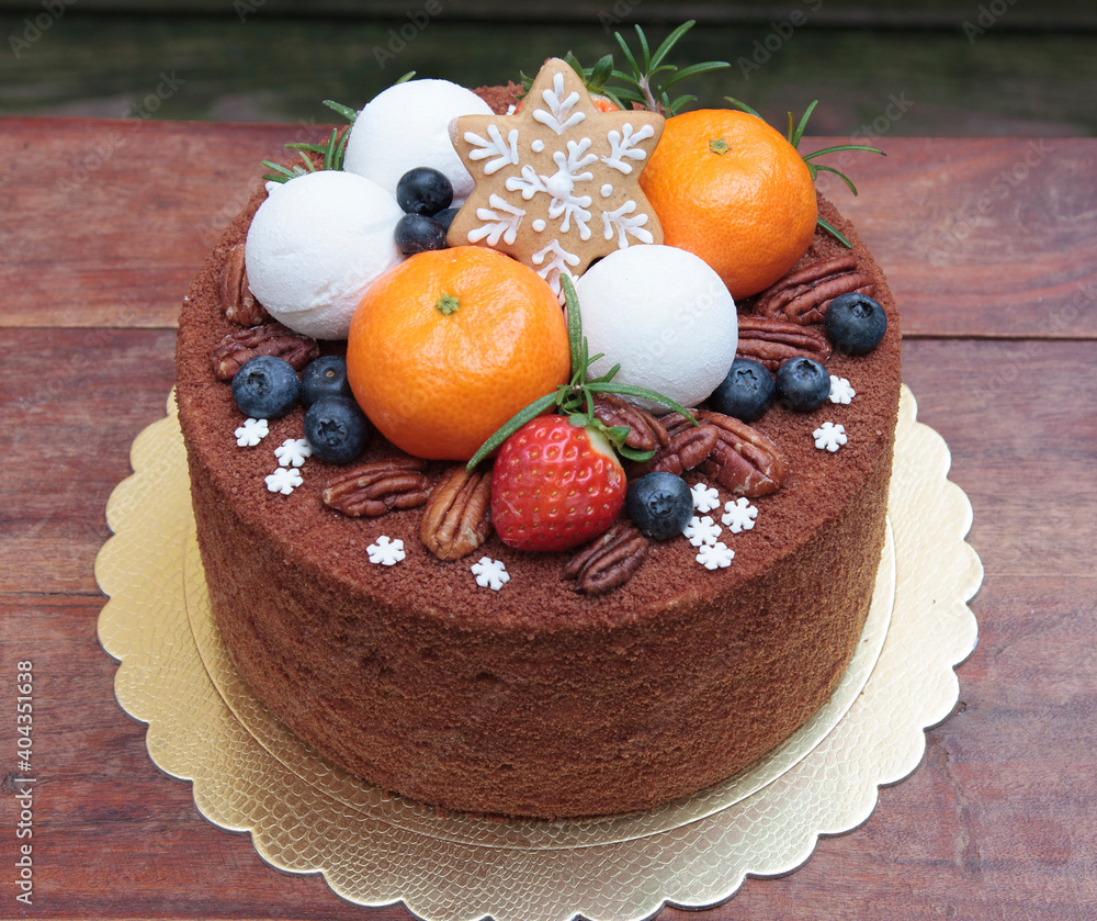 Russian chocolate cake