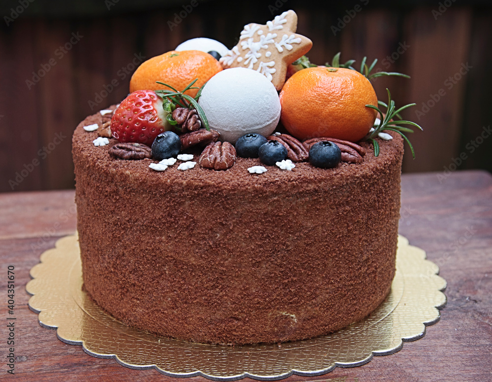 Russian chocolate cake