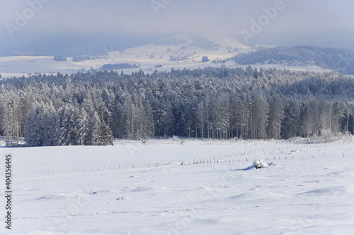 Auvergne hivernale