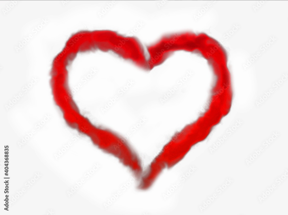 red heart red heart