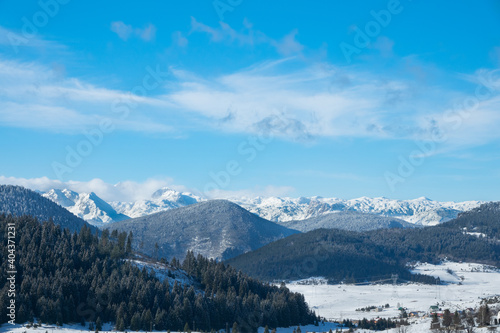 Landscape of Durmiotor National Park (Montenegro) © Cheperatz