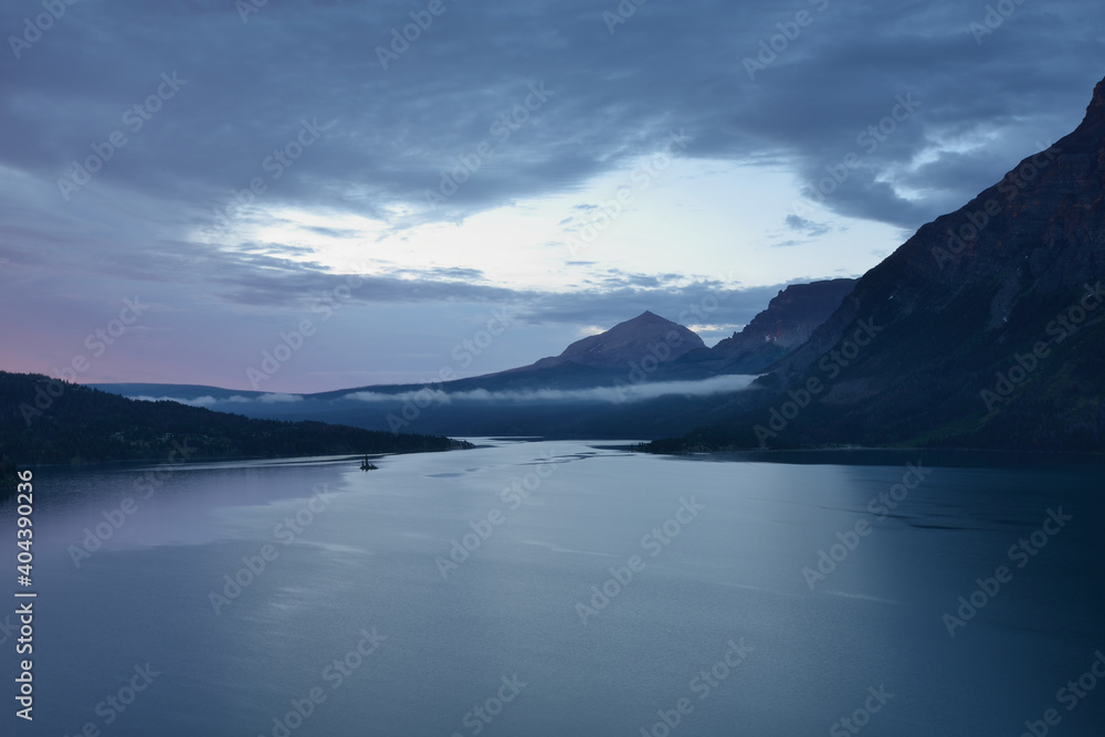 Dawn Glacier National Park