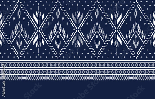 seamless knitted pattern