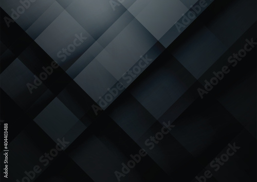 Black geometric vector background, can be used for cover design, poster, advertising