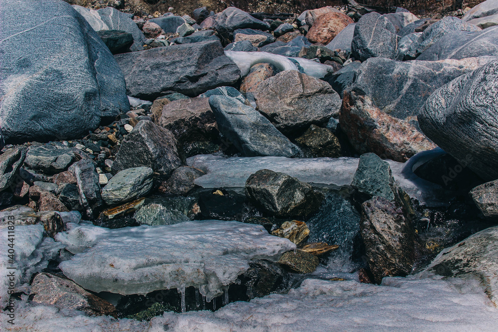 Fototapeta premium rocks river