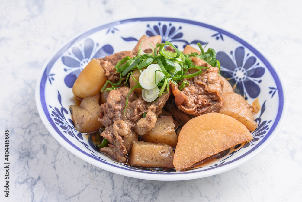 牛すじの煮込み 牛すじの煮込み