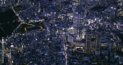 Wallpaper Mural 東京六本木空撮 Torontodigital.ca