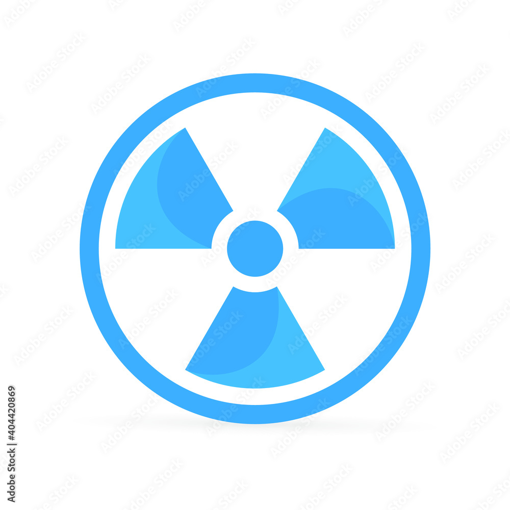 radiation icon vector radiation icon vector
