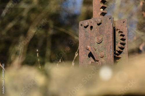 Belgique Wallonie Gaume ruines forges Montauban patrimoine tourisme mecanisme barrage photo