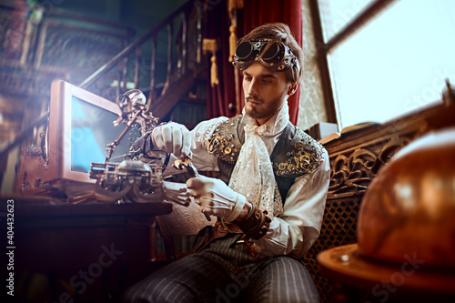 scientist inventor works