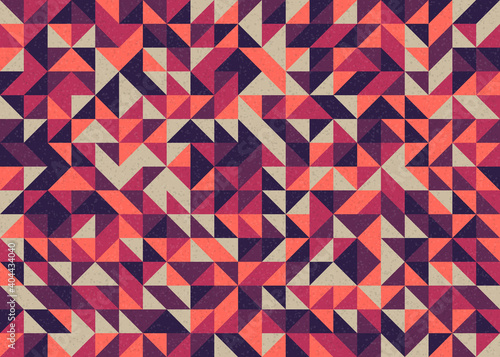 Abstract Geometric Pattern generative computational art illustration