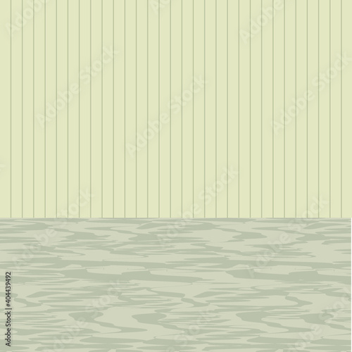 white wall and floor