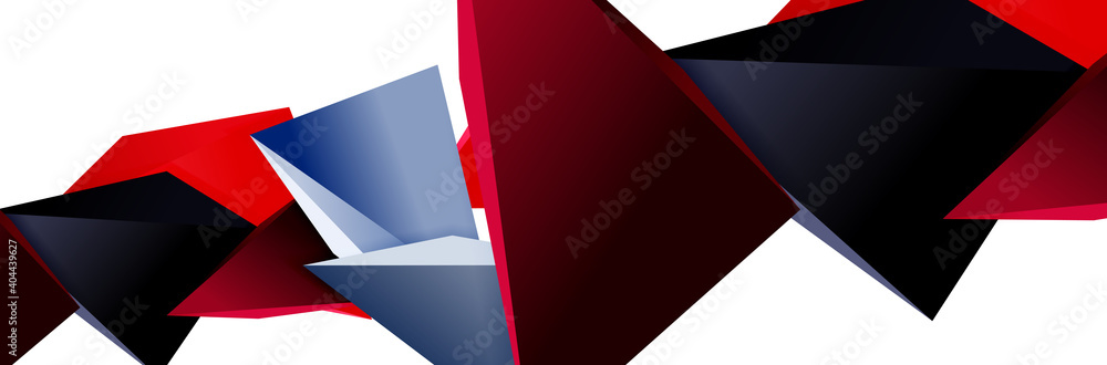 Triangle mosaic abstract background, 3d triangular low poly shapes. Geometric vector illustration for covers, banners, flyers and posters and other Triangle mosaic abstract background, 3d triangular low poly shapes. Geometric vector illustration for covers, banners, flyers and posters and other
