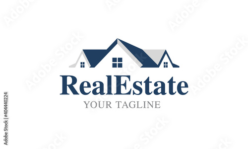 Real Estate Logo House  Construction Design