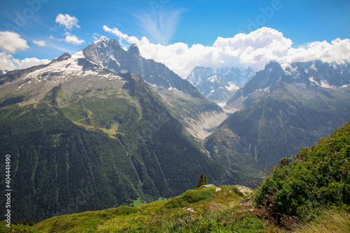 Les Alpes  pr  s de Chamonix