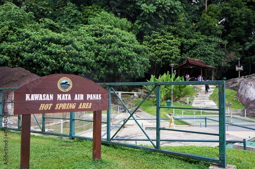 Poring Hot Spring and Nature Reserve in Sabah, Borneo island, Kota Kinabalu, Malaysia