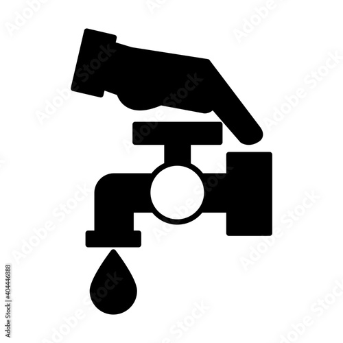 Save the water icon