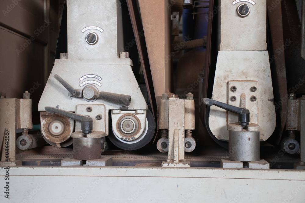 Fototapeta premium Wood Sander Machine with Sander belt