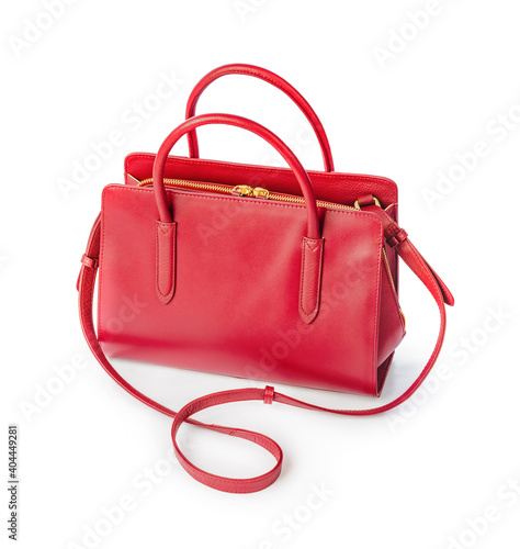 Obraz na płótnie Red hand bag w salonie