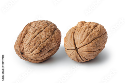 Ripe walnuts