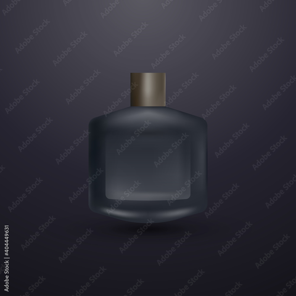 perfume bottle isolated on black perfume bottle isolated on black