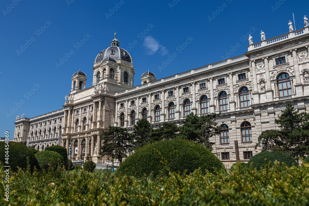 Natural history museum in the center of Vienna