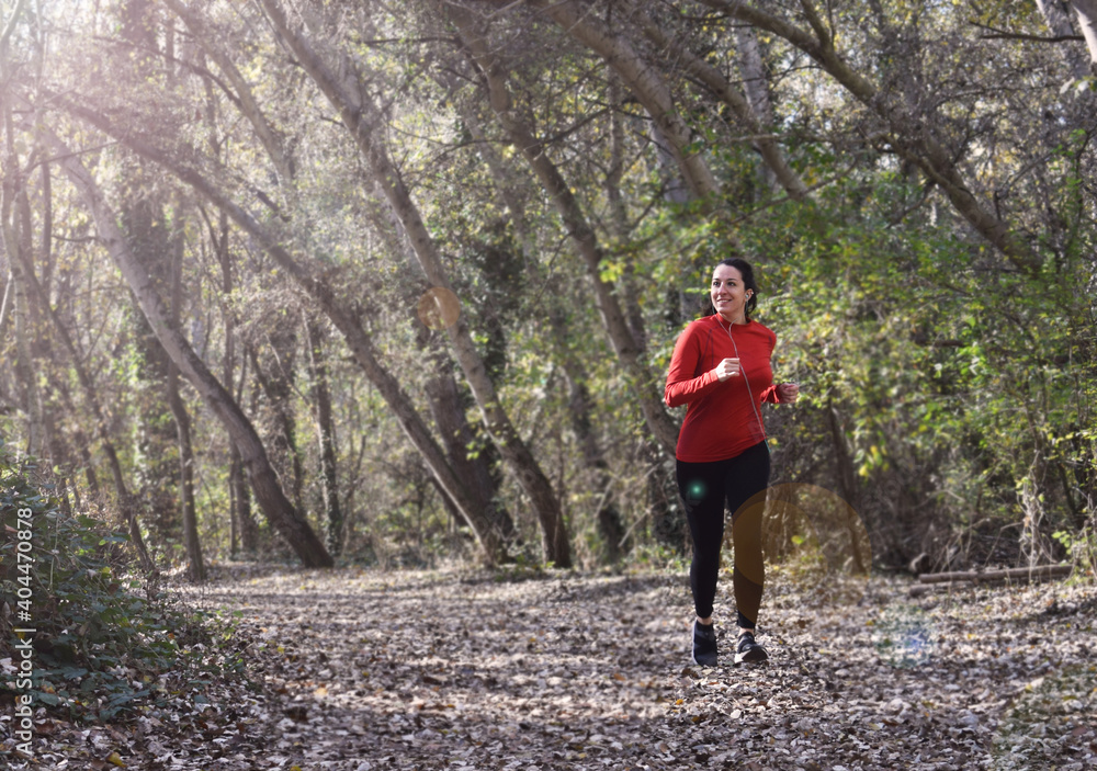 Girl running Girl running