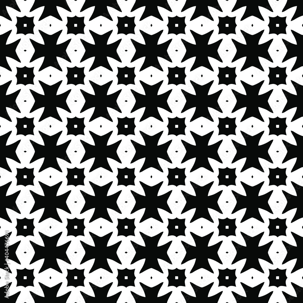 Black and white texture. Abstract seamless geometric pattern. Black and white texture. Abstract seamless geometric pattern.