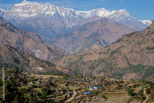 Dhaulagiti trekking in Nepal