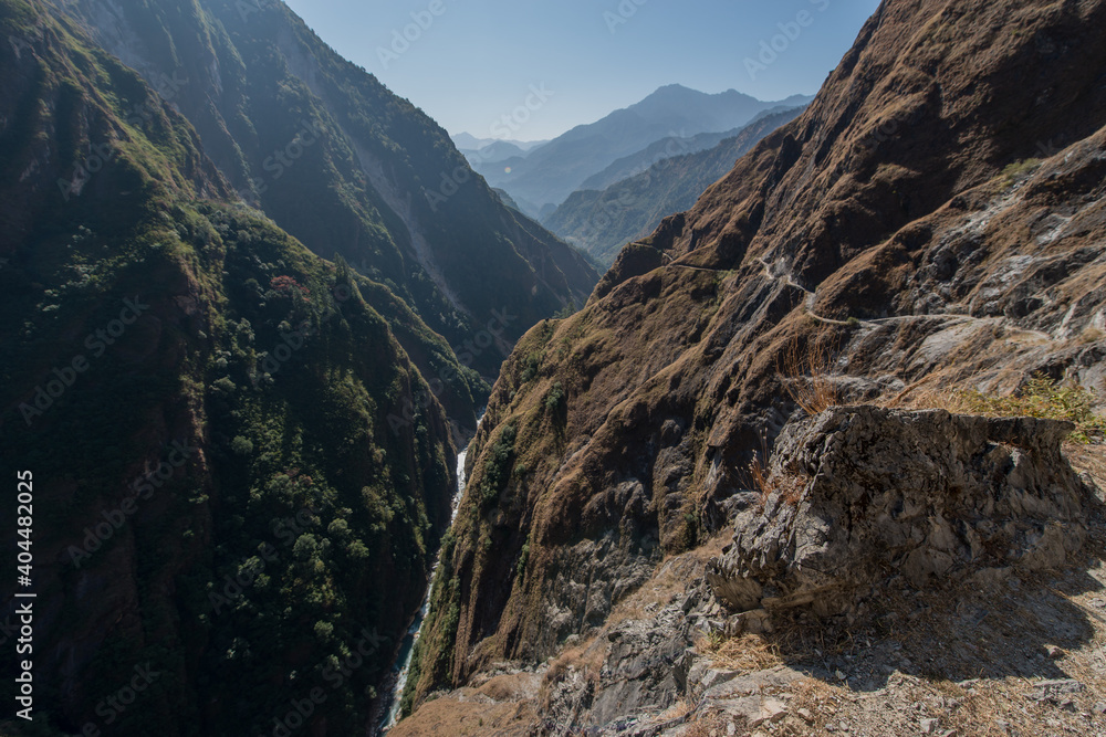 Dhaulagiti trekking in Nepal