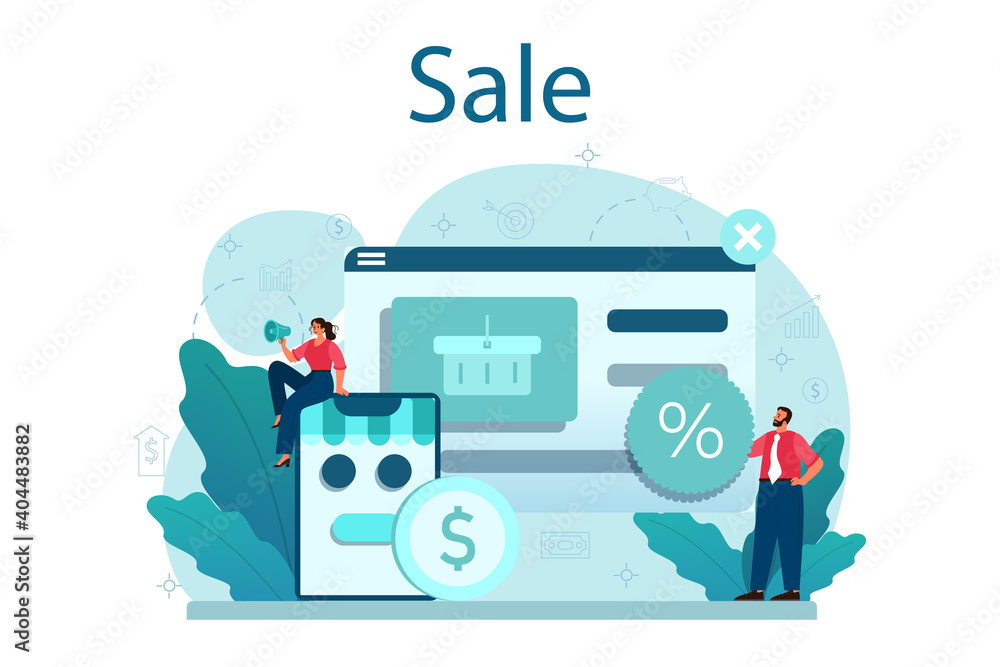 Sale concept. Business planning and development. Sales Sale concept. Business planning and development. Sales